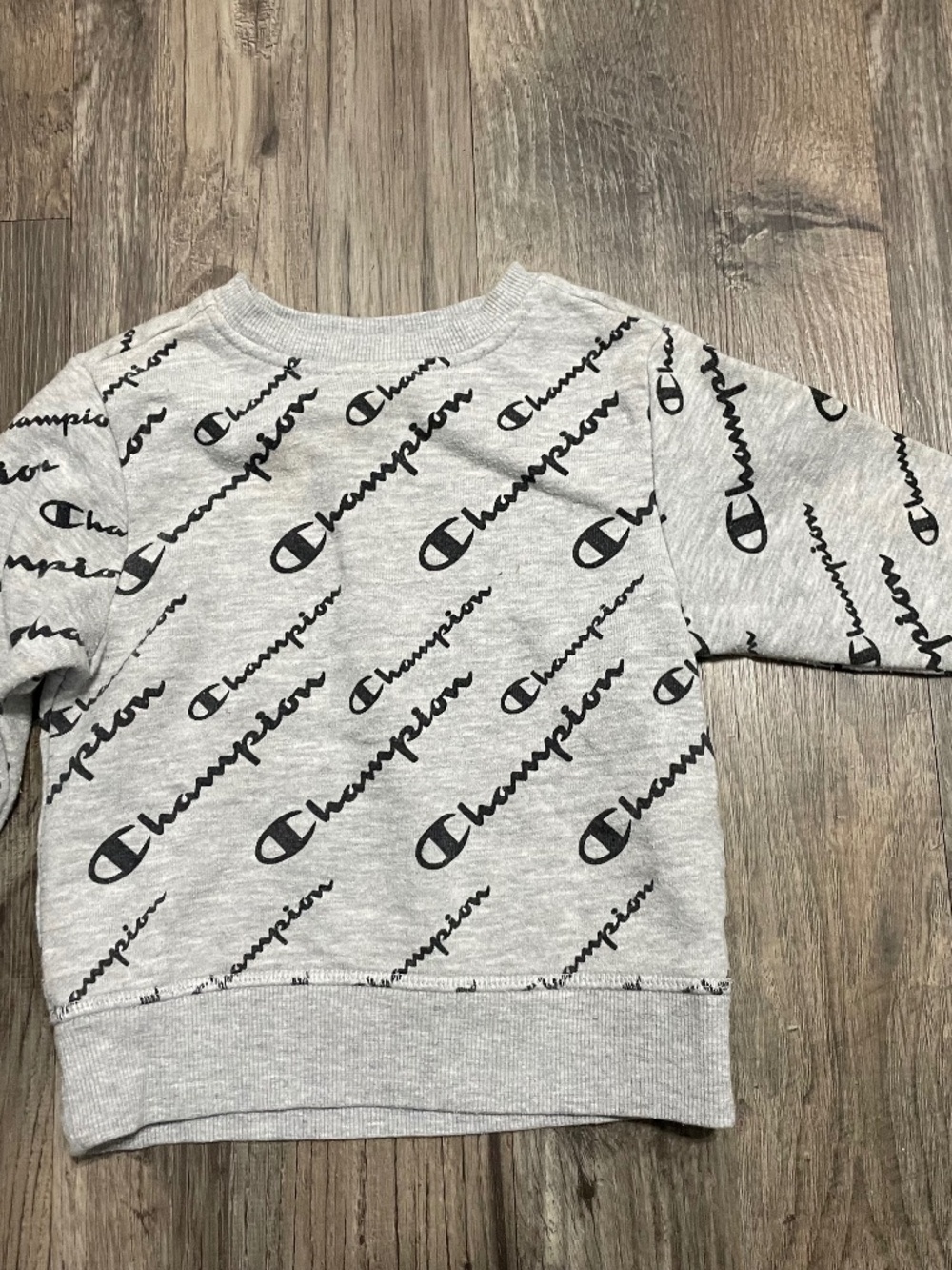 Champion grey baby sweatshirt Size 24 months #kids pre-owned
